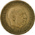 Moneda, España, Francisco Franco, caudillo, Peseta, 1956, BC+, Aluminio -