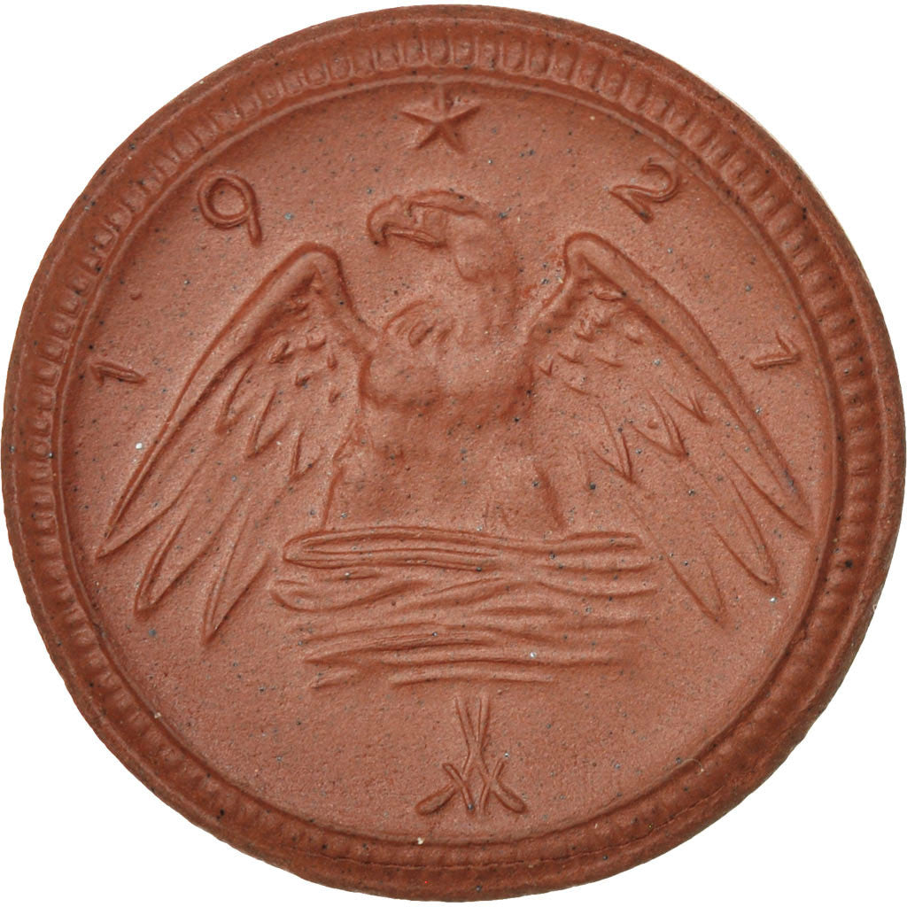 Coin, Germany, 2 Mark, 1921, MS(63), Porcelain