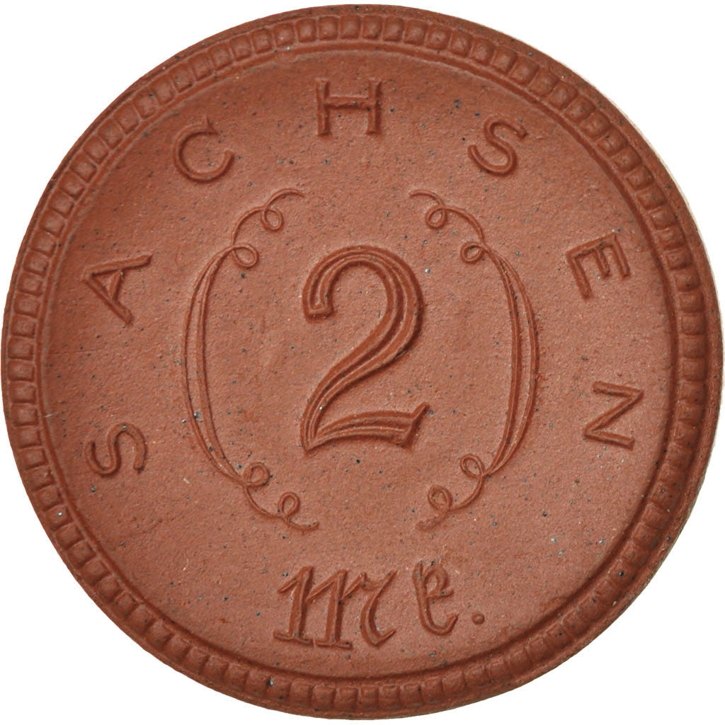 Coin, Germany, 2 Mark, 1921, MS(63), Porcelain