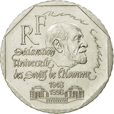 Coin, France, René Cassin, 2 Francs, 1998, Paris, EF(40-45), Nickel, KM:1213