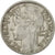 Moneda, Francia, Morlon, 2 Francs, 1946, Paris, BC+, Aluminio, KM:886a.1