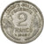 Moneta, Francia, Morlon, 2 Francs, 1946, Paris, MB, Alluminio, KM:886a.1