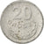 Coin, Poland, 20 Groszy, 1968, Warsaw, VF(30-35), Aluminum, KM:A47