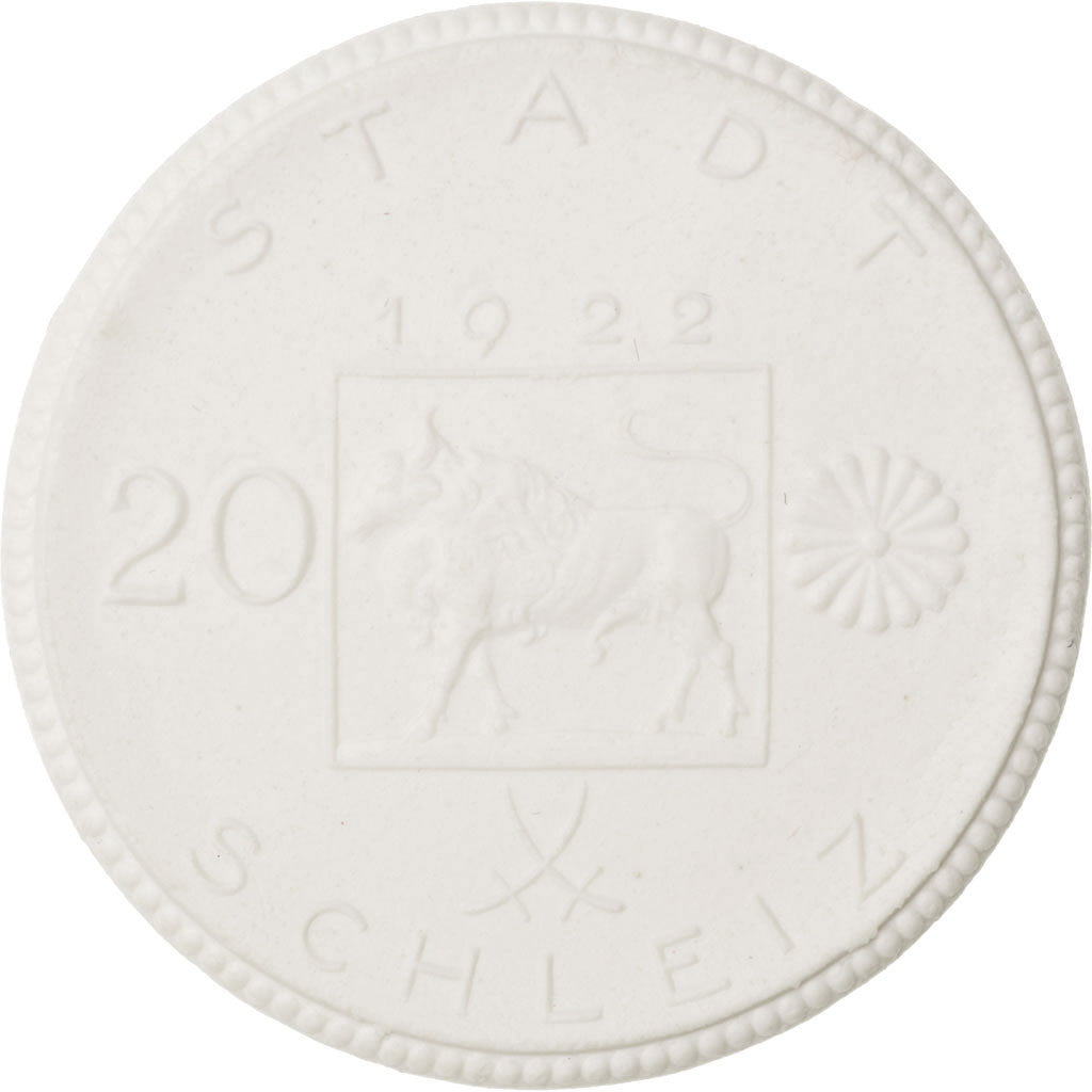 Germany, 20 Mark, 1922, MS(63), Porcelain, 8.70