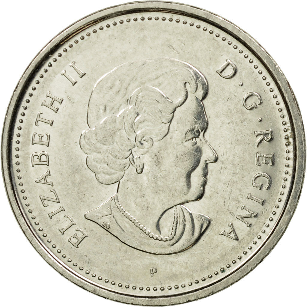 Coin, Canada, Elizabeth II, 5 Cents, 2003, Royal Canadian Mint, EF(40-45)