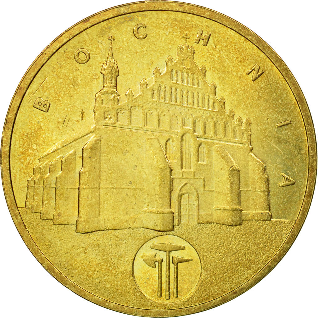 Coin, Poland, 2 Zlote, 2006, Warsaw, EF(40-45), Brass, KM:543