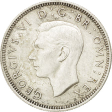 GREAT BRITAIN, Shilling, 1946, KM #854, AU(50-53), Silver, 23.5, 5.64