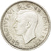 GREAT BRITAIN, Shilling, 1946, KM #854, AU(50-53), Silver, 23.5, 5.64