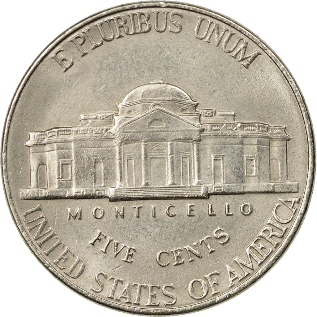 Monnaie, États-Unis, Jefferson Nickel, 5 Cents, 1999, U.S. Mint, Denver, TTB