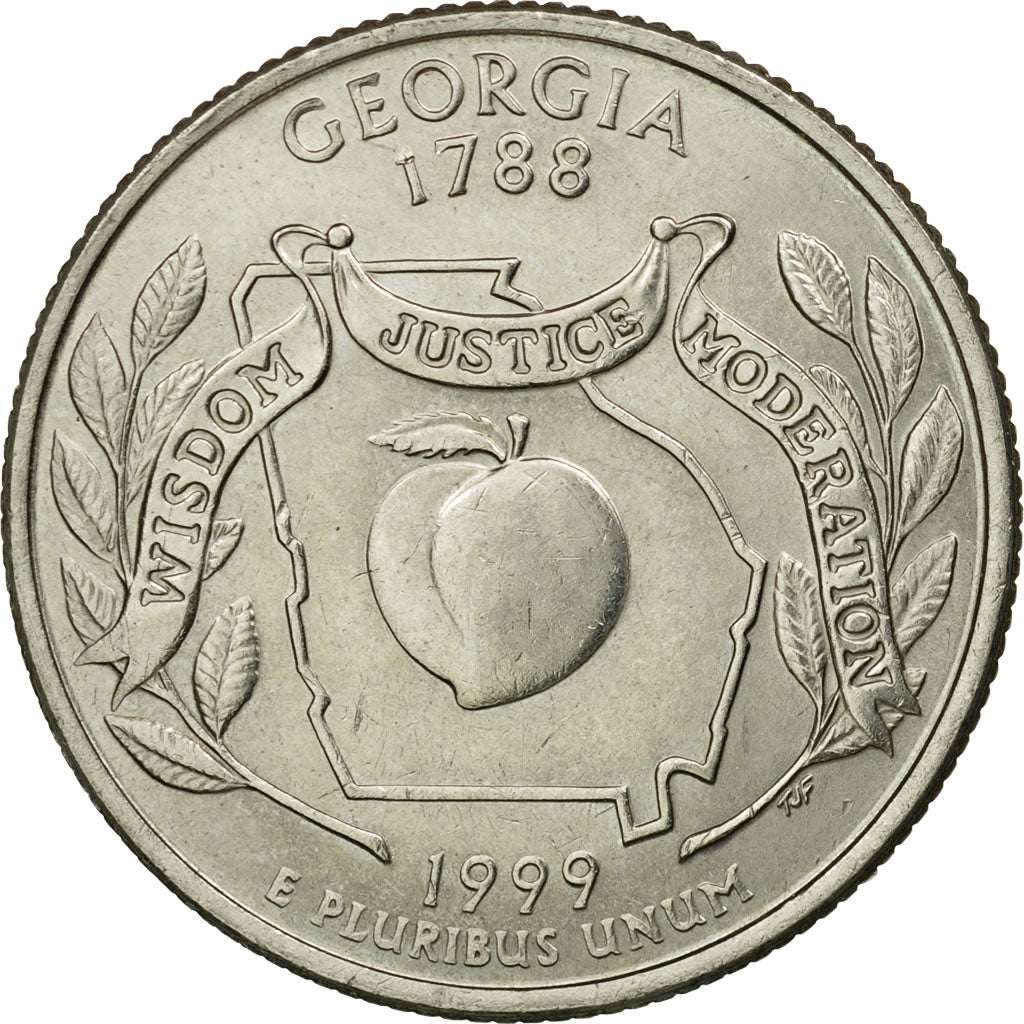 Munten, Verenigde Staten, Quarter, 1999, U.S. Mint, Denver, ZF, Copper-Nickel