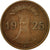Coin, GERMANY, WEIMAR REPUBLIC, Reichspfennig, 1925, Hamburg, EF(40-45), Bronze