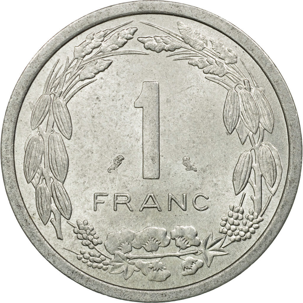 Monnaie, États de l'Afrique centrale, Franc, 1974, Paris, TTB, Aluminium, KM:8