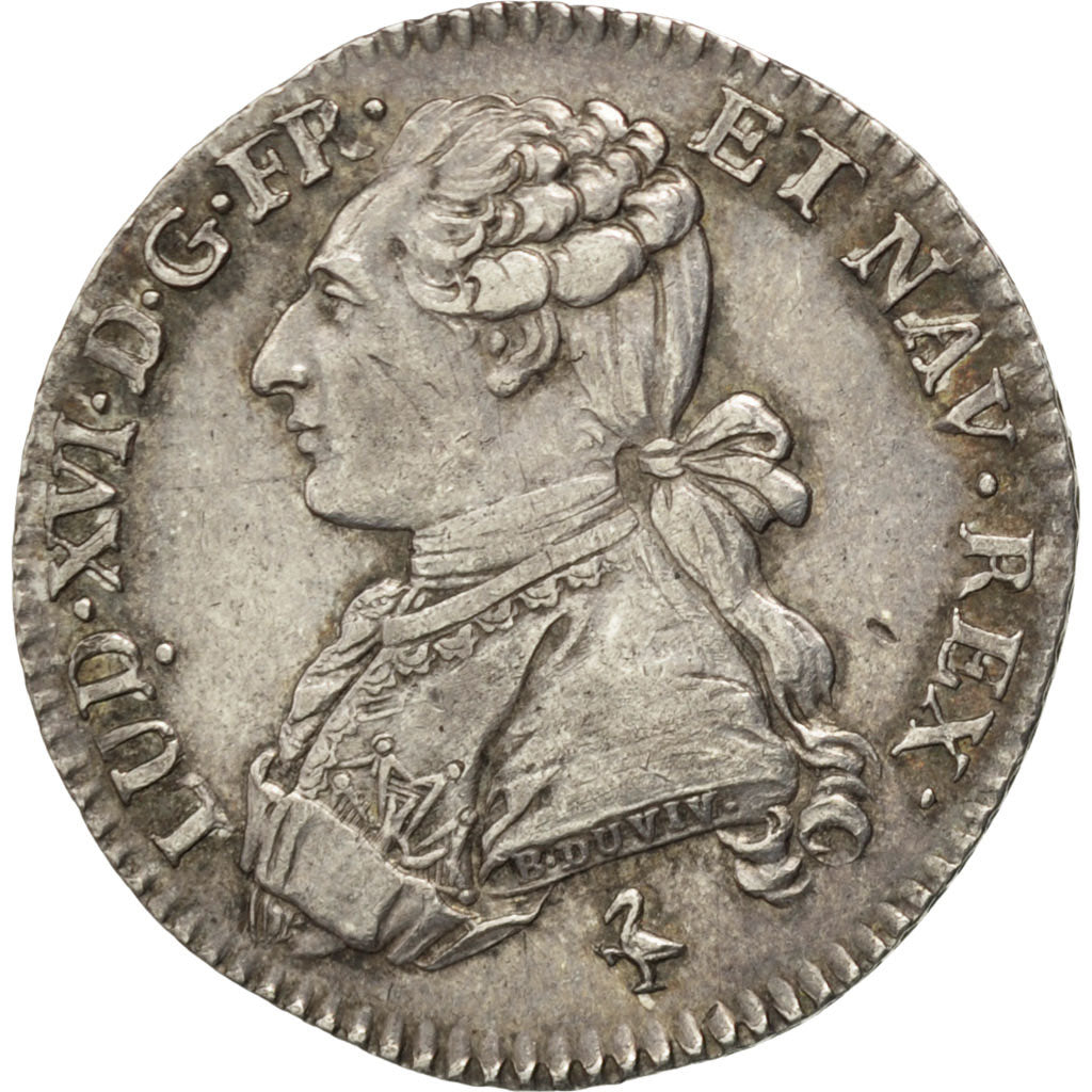 Münze, Frankreich, Louis XVI, 1/5 Écu, 24 Sols, 1/5 ECU, 1786, Paris, VZ