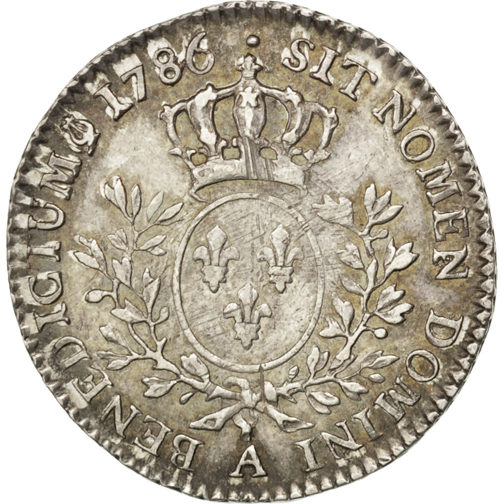 Münze, Frankreich, Louis XVI, 1/5 Écu, 24 Sols, 1/5 ECU, 1786, Paris, VZ