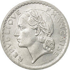 Munten, Frankrijk, Lavrillier, 5 Francs, 1950, Paris, PR, Aluminium, KM:888b.1