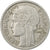 Munten, Frankrijk, Morlon, 2 Francs, 1945, Castelsarrasin, ZF, Aluminium