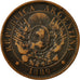 Coin, Argentina, 2 Centavos, 1889, VF(20-25), Bronze, KM:33