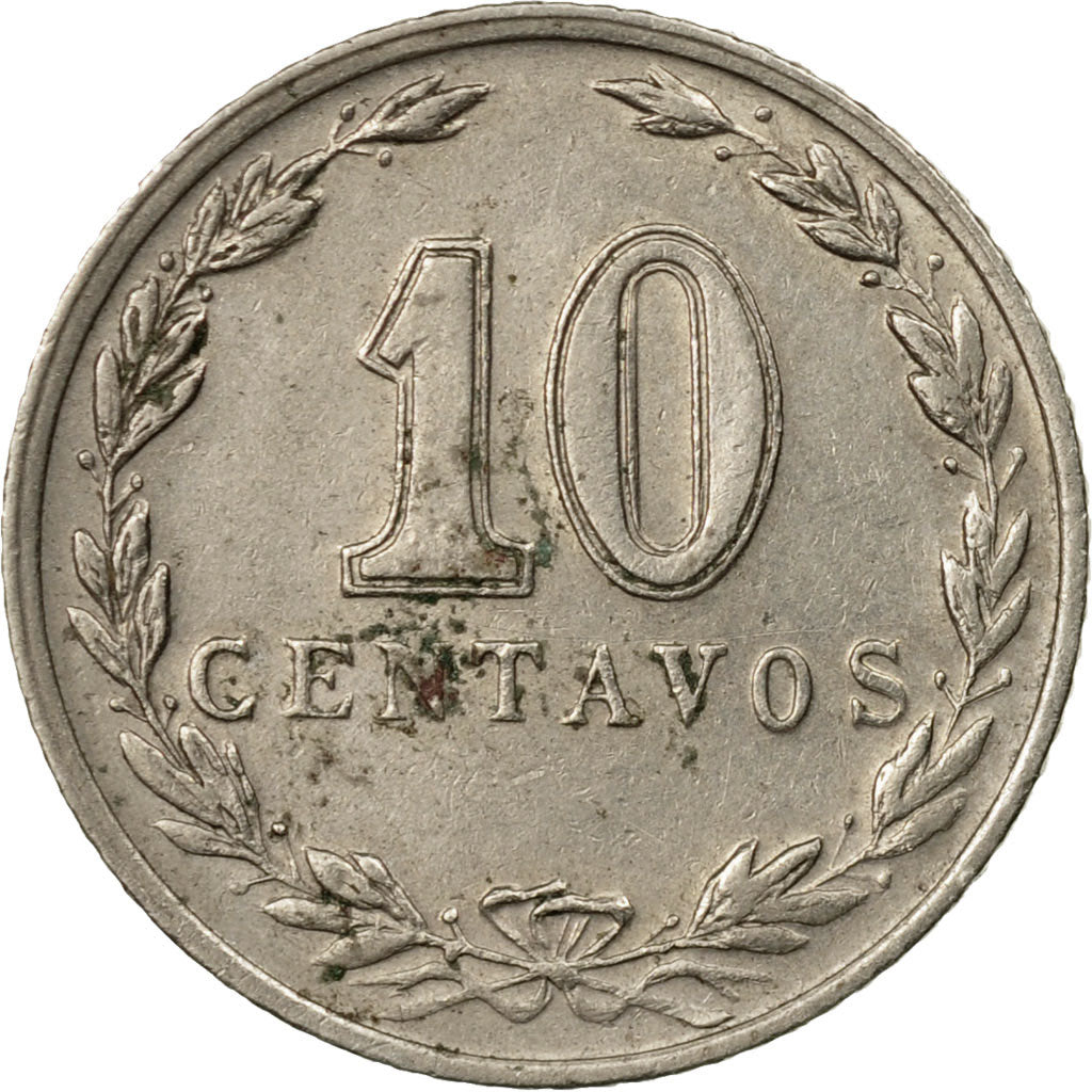 Coin, Argentina, 10 Centavos, 1927, VF(30-35), Copper-nickel, KM:35