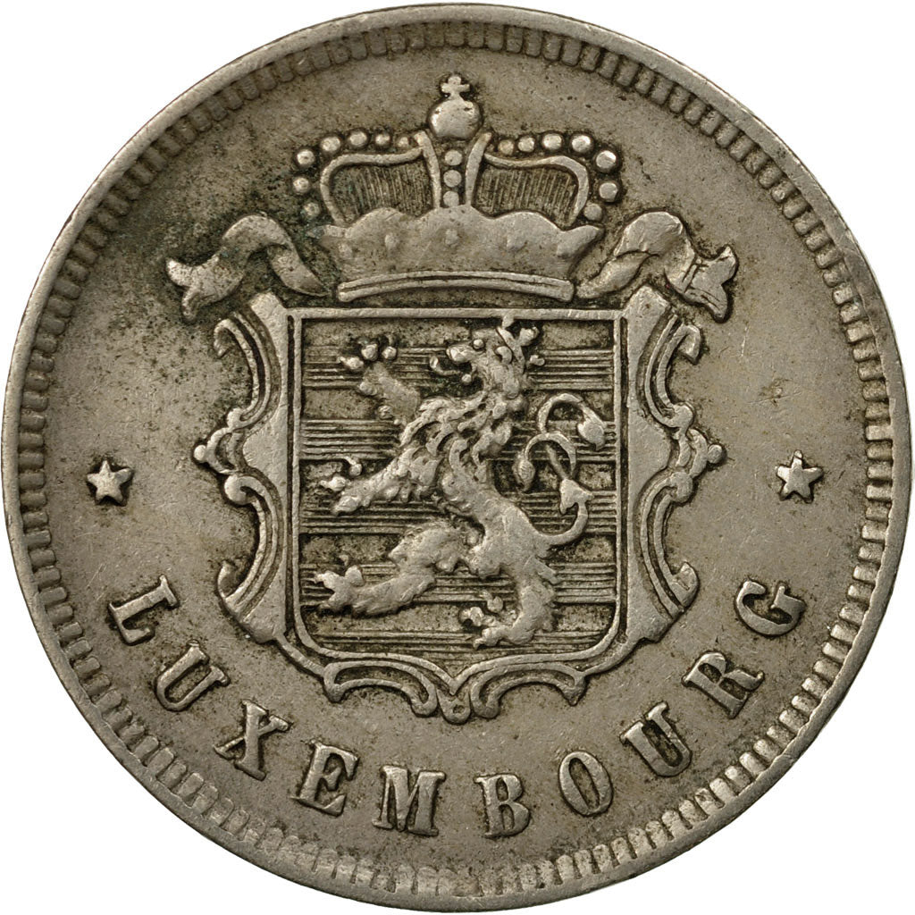 Coin, Luxembourg, Charlotte, 25 Centimes, 1927, EF(40-45), Copper-nickel, KM:37