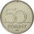 Moneda, Hungría, 5 Forint, 2001, Budapest, MBC, Níquel - latón, KM:694