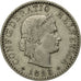 Coin, Switzerland, 20 Rappen, 1893, Bern, EF(40-45), Nickel, KM:29