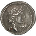 Moneda, Caecilia, Denarius, MBC+, Plata