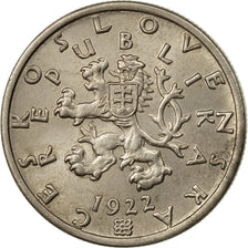 Coin, Czechoslovakia, 50 Haleru, 1922, MS(63), Copper-nickel, KM:2