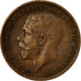 Coin, Great Britain, George V, Farthing, 1919, VF(20-25), Bronze, KM:808.2