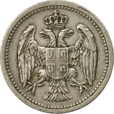 Coin, Serbia, Milan I, 10 Para, 1912, EF(40-45), Copper-nickel, KM:19