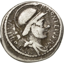 Coin, Fonteia, Denarius, EF(40-45), Silver