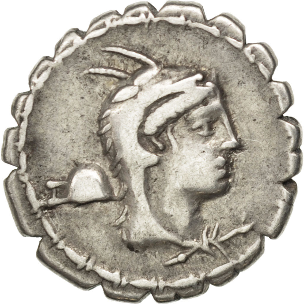 Papia, Denier serratus, Rome, RCV 311