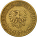 Coin, Poland, 5 Zlotych, 1977, Warsaw, VF(30-35), Brass, KM:81.1