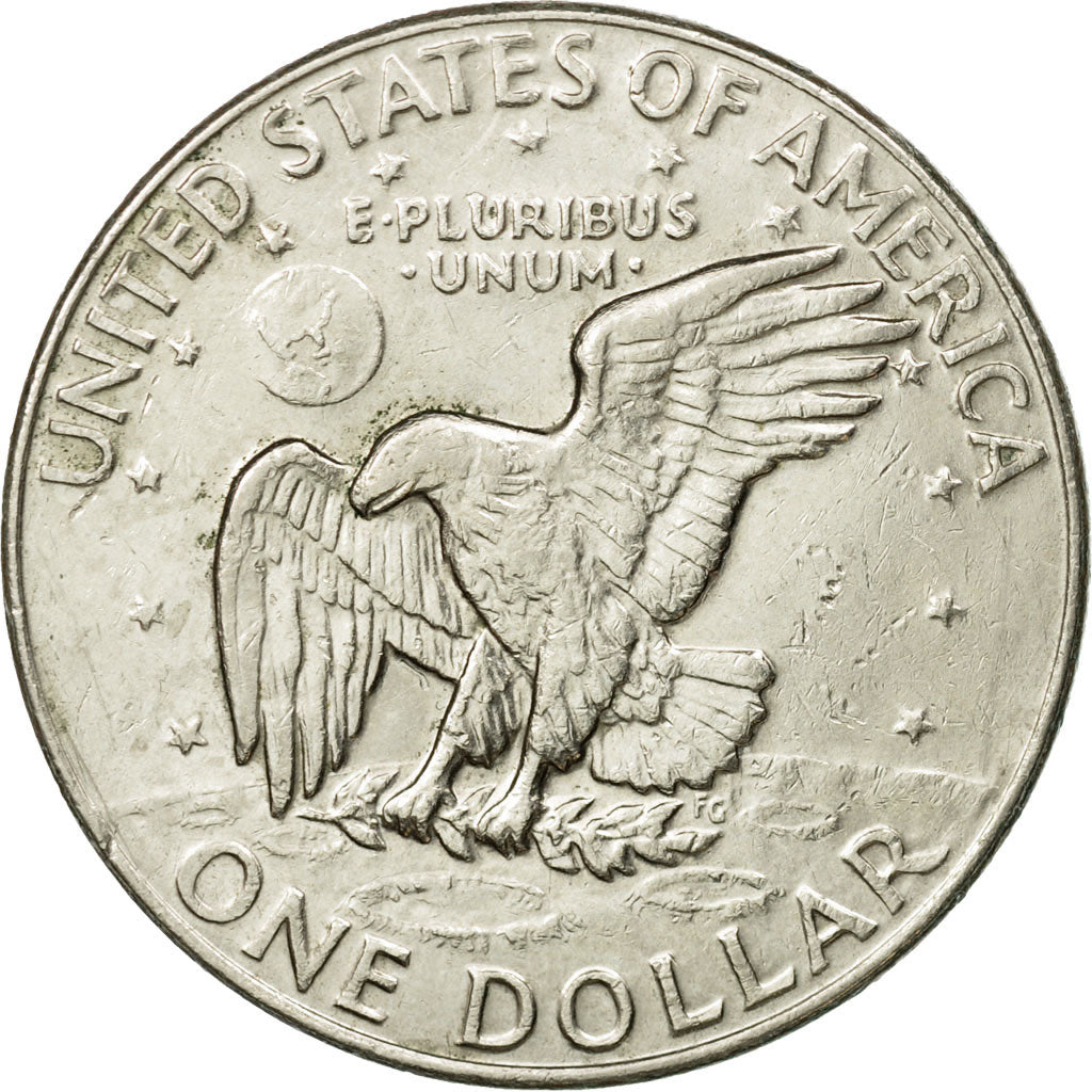 Coin, United States, Eisenhower Dollar, Dollar, 1977, U.S. Mint, Denver