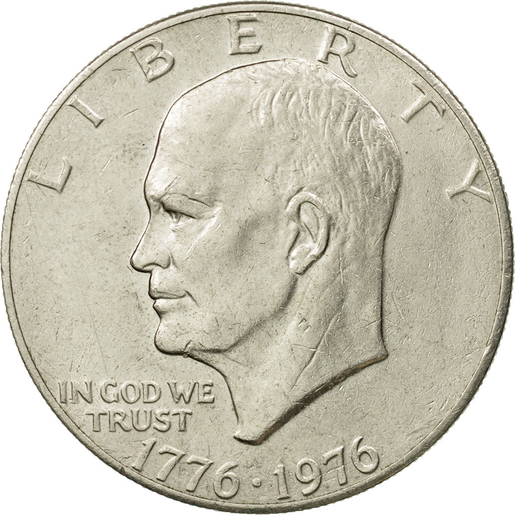 Coin, United States, Eisenhower Dollar, Dollar, 1976, U.S. Mint, Philadelphia