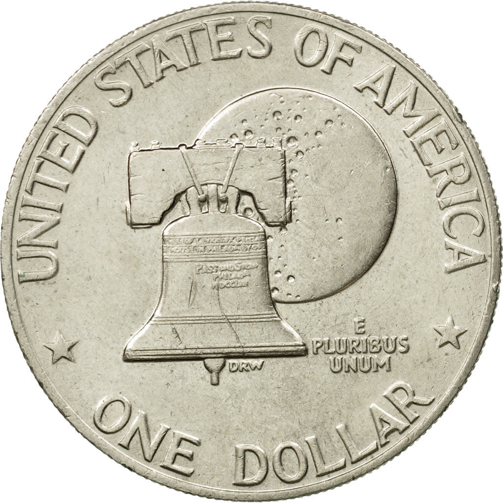 Coin, United States, Eisenhower Dollar, Dollar, 1976, U.S. Mint, Philadelphia