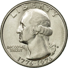 Coin, United States, Washington Quarter, Quarter, 1976, U.S. Mint, Denver
