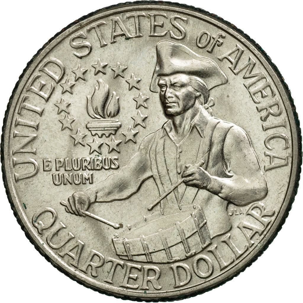 Coin, United States, Washington Quarter, Quarter, 1976, U.S. Mint, Denver
