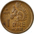 Moneda, Noruega, Olav V, Ore, 1959, MBC, Bronce, KM:403