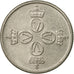 Coin, Norway, Olav V, 25 Öre, 1976, EF(40-45), Copper-nickel, KM:417