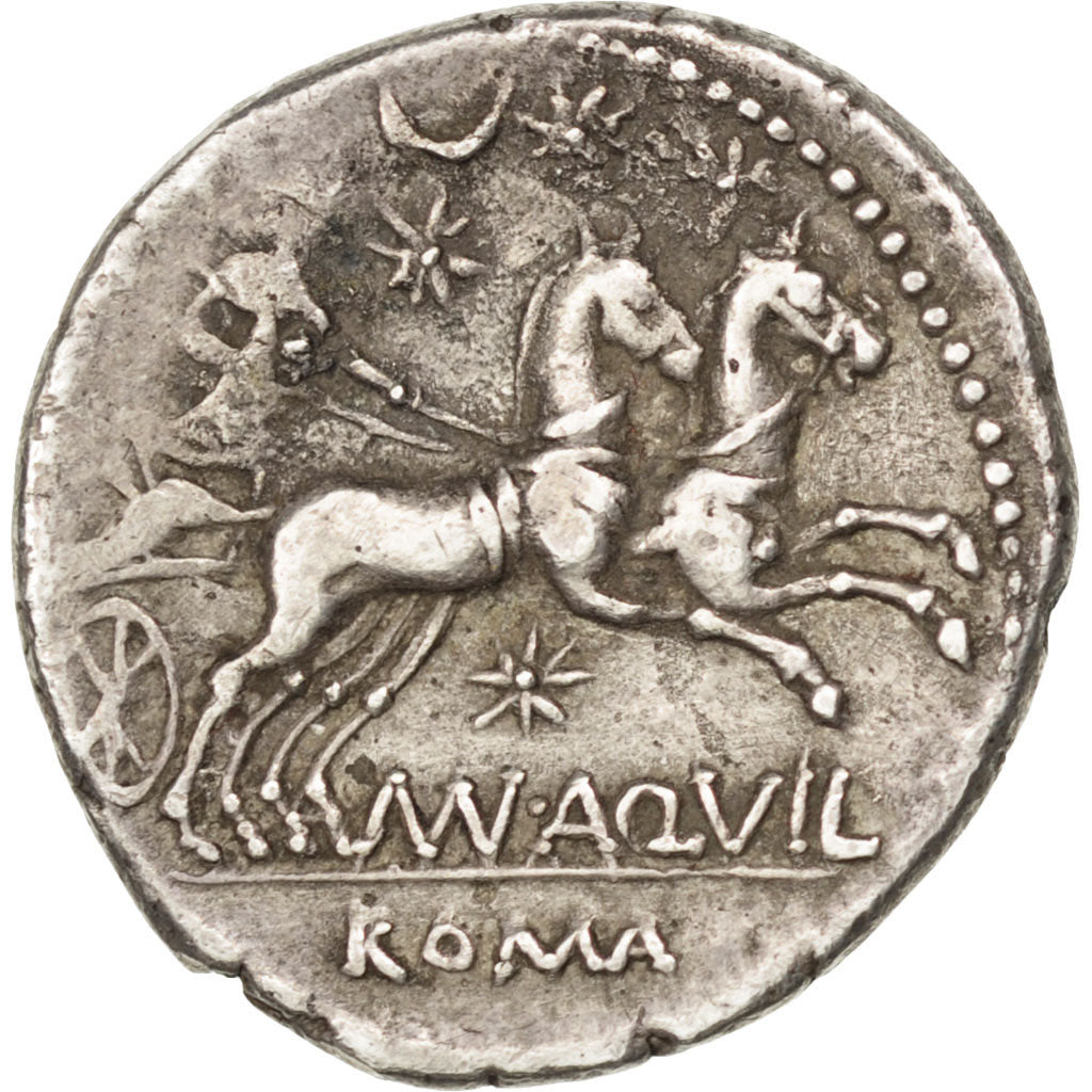 Coin, Denarius, Rome, AU(50-53), Silver