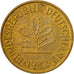 Coin, GERMANY - FEDERAL REPUBLIC, 5 Pfennig, 1982, Munich, EF(40-45), Brass Clad