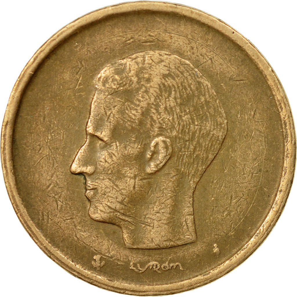 Coin, Belgium, 20 Francs, 20 Frank, 1981, Brussels, EF(40-45), Nickel-Bronze