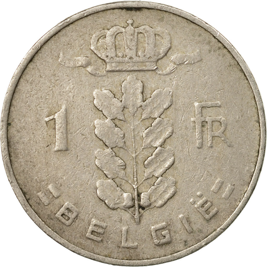 Coin, Belgium, Franc, 1961, VF(30-35), Copper-nickel, KM:143.1