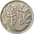 Moneta, Malezja, 10 Sen, 1983, Franklin Mint, EF(40-45), Miedź-Nikiel, KM:3
