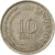 Moneta, Malezja, 10 Sen, 1983, Franklin Mint, EF(40-45), Miedź-Nikiel, KM:3