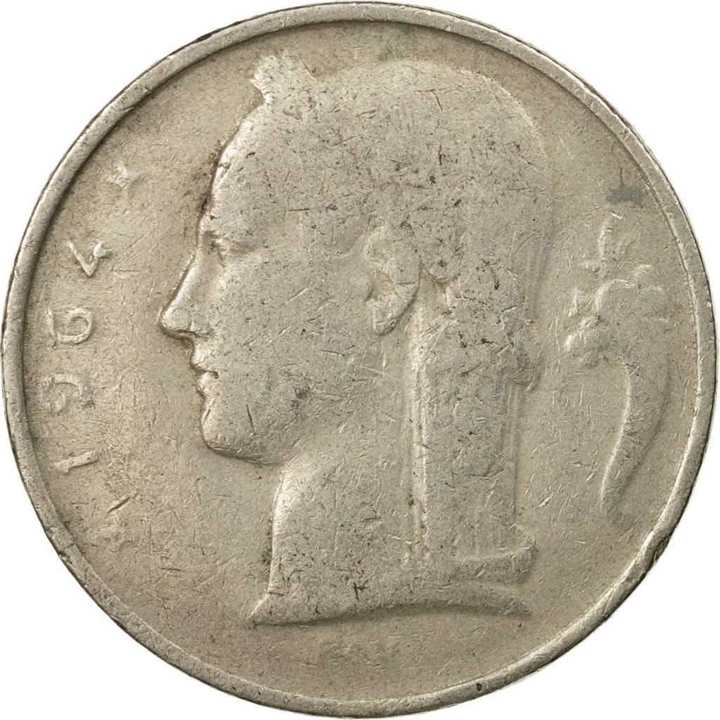 Coin, Belgium, 5 Francs, 5 Frank, 1964, VF(20-25), Copper-nickel, KM:135.1
