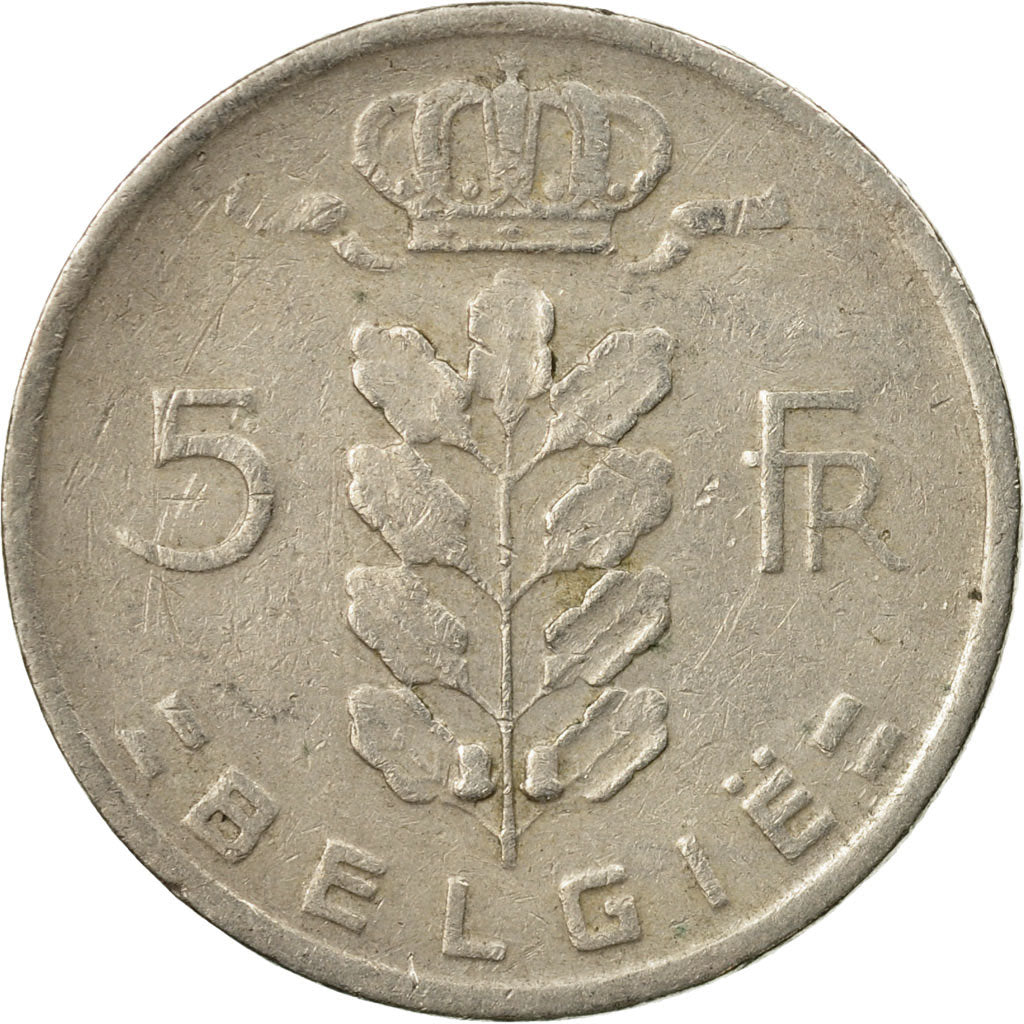 Coin, Belgium, 5 Francs, 5 Frank, 1964, VF(20-25), Copper-nickel, KM:135.1