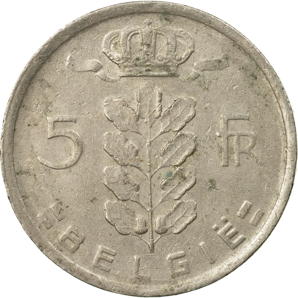 Monnaie, Belgique, 5 Francs, 5 Frank, 1971, TB, Copper-nickel, KM:135.1