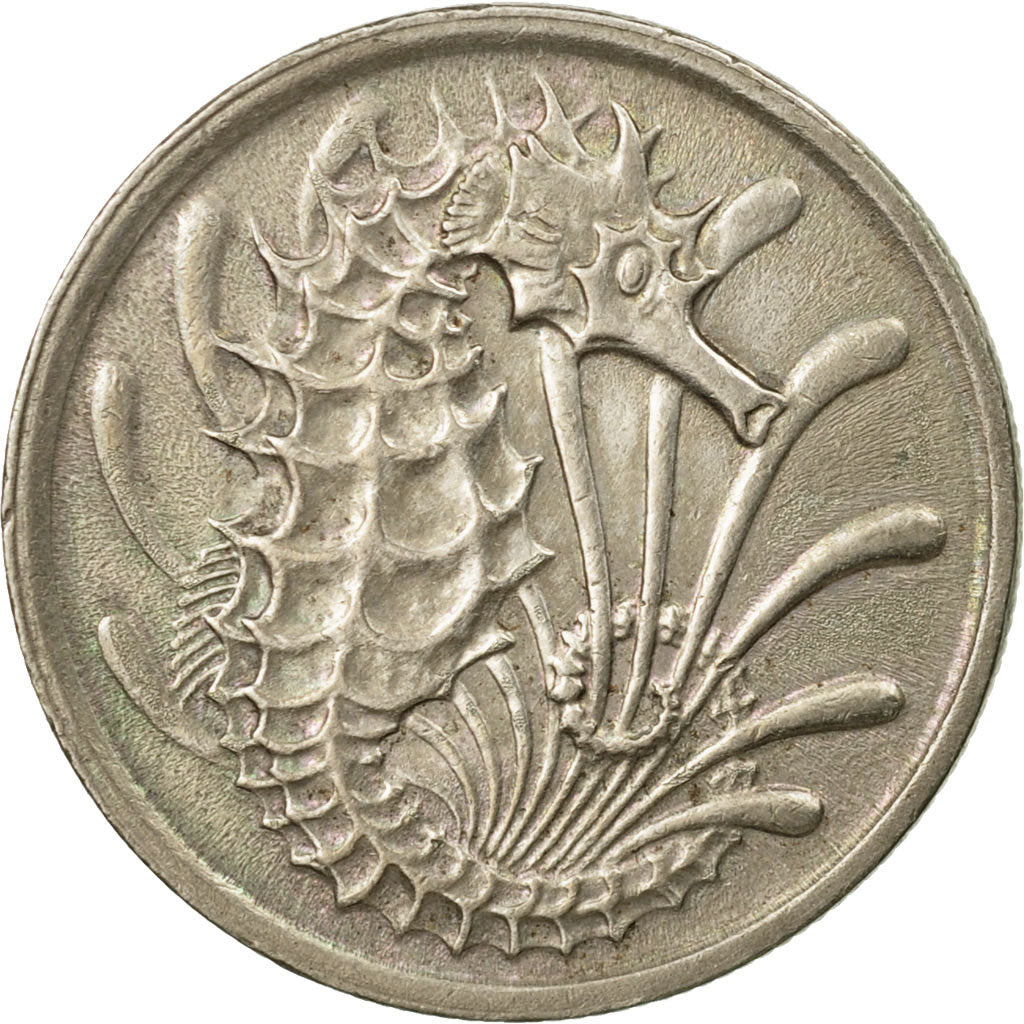 Monnaie, Singapour, 10 Cents, 1976, Singapore Mint, TTB, Copper-nickel, KM:3