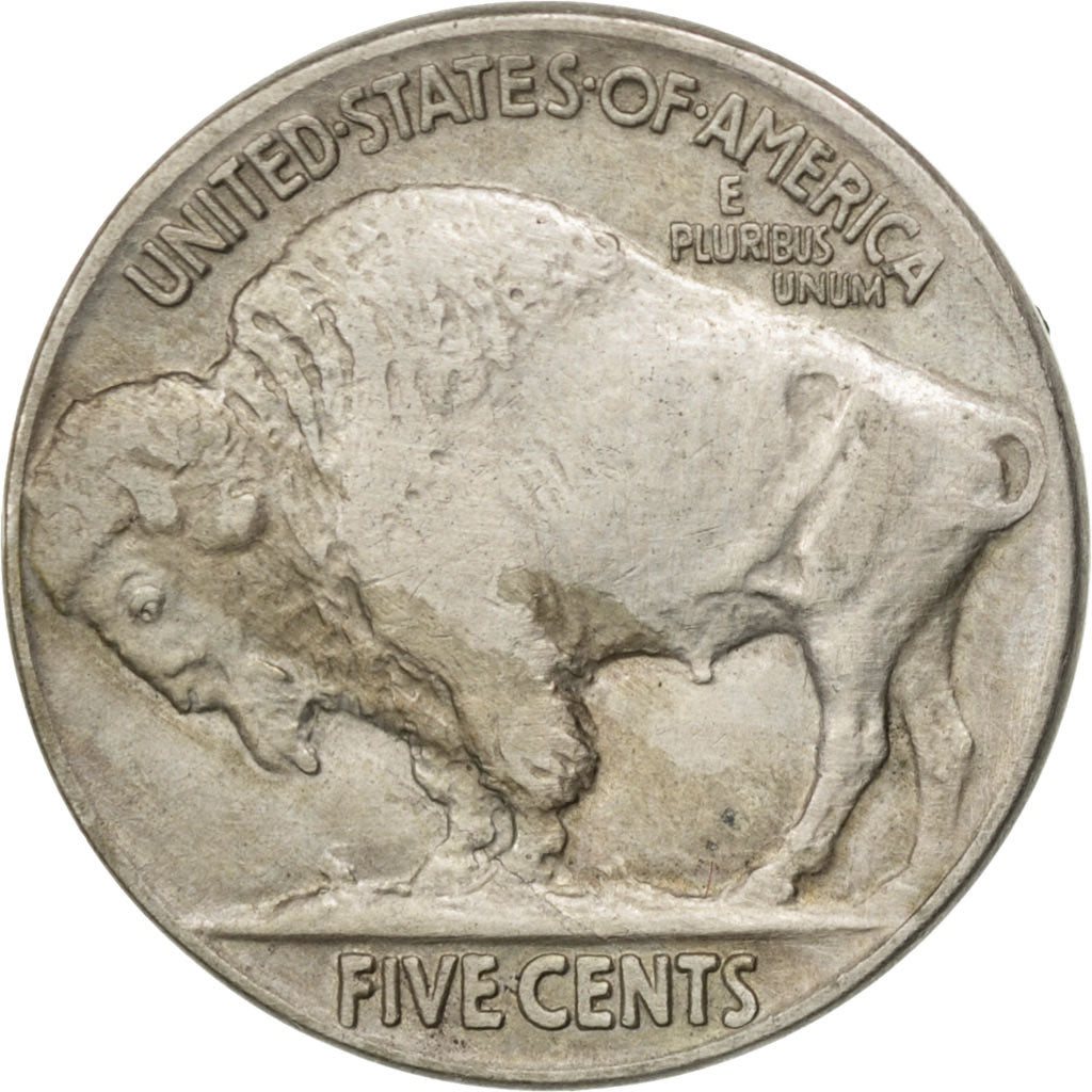 Etats-Unis, 5 Cents Buffalo 1917, KM 134